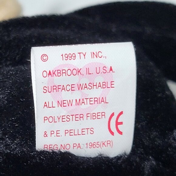 TY Beanie Baby Jungle Animals Lot of 4 Bongo '95 Congo '96 Mooch '99 Stripes '98 - Picture 11 of 11